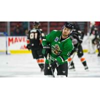 Defenseman Ryan Lowney with the Utah Grizzlies
