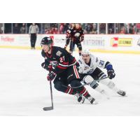 Defenceman Jonas Brøndberg with the Portland Winterhawks