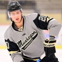 Muskegon Lumberjacks defenseman Anthony Cliché