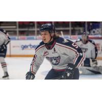 Tri-City Americans defenseman Mitchell Brown