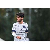 University of Washington midfielder Dylan Teves