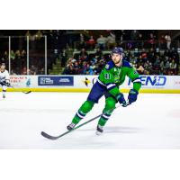 Maine Mariners forward Justin Brazeau