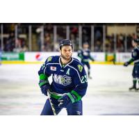 Forward Alex Kile with the Maine Mariners