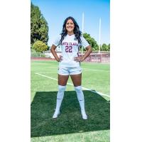 Defender Alex Loera with Santa Clara University