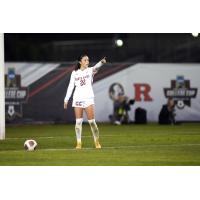 Defender Alex Loera with Santa Clara University
