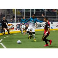 St. Louis Ambush midfielder Mohamed Ddiaye vs. the Chihuahua Savage
