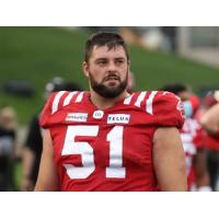 Calgary Stampeders offensive lineman Sean McEwen