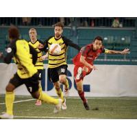 Canadian midfielder Aidan Daniels with Toronto FC 2