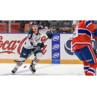 Tri-City Americans right wing Sasha Mutala vs. the Spokane Chiefs