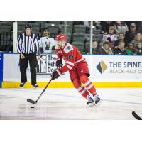 Rapid City Rush defenseman Christian Evers
