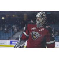 Vancouver Giants goaltender Jesper Vikman