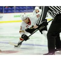 Vancouver Giants right wing Jaden Lipinski vs. the Kamloops Blazers