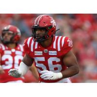 Calgary Stampeders linebacker Jameer Thurman