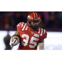 Calgary Stampeders running back Ka'Deem Carey