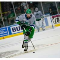 Defenseman Jake Kearley with the Florida Everblades