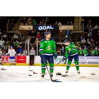 Maine Mariners' Underwear Toss