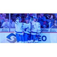 Wichita Thunder celebrate a goal
