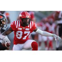 Calgary Stampeders receiver Richie Sindani