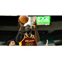 Tacko Fall of the Cleveland Charge eyes a free throw against Raptors 905