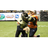 Quarterback Warren Smith with the Lehigh Valley Steelhawks