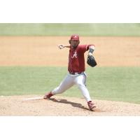pitcher William Freeman with the University of Alabama