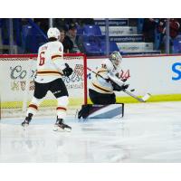 Vancouver Giants goaltender Jesper Vikman