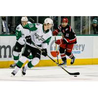 Texas Stars center Fredrik Karlstrom vs. the Grand Rapids Griffins