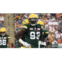 Edmonton Elks defensive end Kwaku Boateng