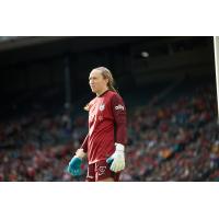 Goalkeeper Cassie Miller with the Chicago Red Stars