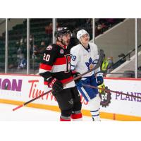Belleville Senators center Matthew Wedman vs. the Toronto Marlies