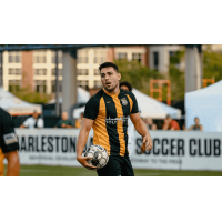 Forward Arthur Bosua with the Charleston Battery