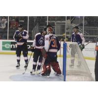Reading Royals gather by their net