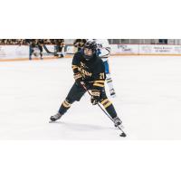 Forward Chad Lopez with the University of Wisconsin-Superior