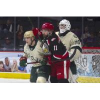 Grand Rapids Griffins right wing Riley Barber vs. the Iowa Wild