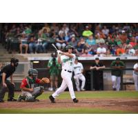 Dayton Dragons first baseman Alex McGarry