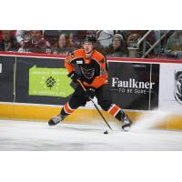 Lehigh Valley Phantoms center Morgan Frost vs. the Hershey Bears
