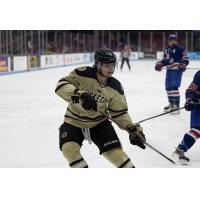 Muskegon Lumberjacks forward Phil Tresca vs. Team USA U18