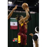 Cleveland Charge forward Wes Iwundu shoots against the Delaware Blue Coats