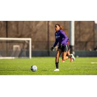 Racing Louisville FC in training