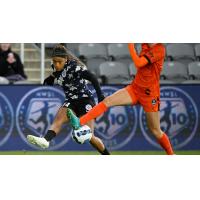 Racing Louisville FC forward Jess McDonald vs. the Houston Dash
