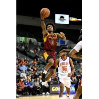 Cleveland Charge guard Brandon Goodwin vs. the Westchester Knicks