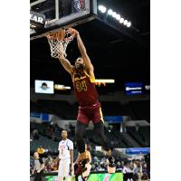 Cleveland Charge forward Josh Huestis dunks vs. the Westchester Knicks