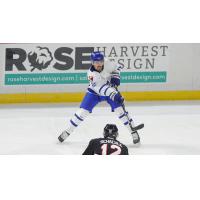 Defenseman Cam Clarke with the Wichita Thunder