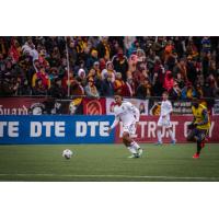 Detroit City FC in action at Keyworth Stadium