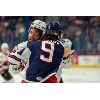 Belleville Senators battle the Hartford Wolf Pack
