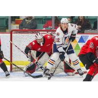 Prince George Cougars goaltender Ty Young vs. the Kamloops Blazers