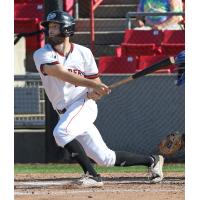 Sioux City Explorers outfielder Michael Lang