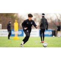 Louisville City FC defender Owen Damm