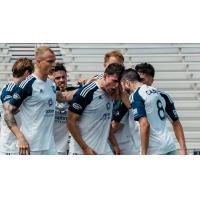 South Georgia Tormenta FC celebrate at Charleston