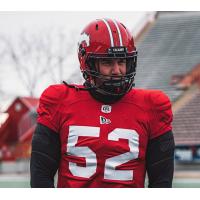 Calgary Stampeders long snapper Aaron Crawford